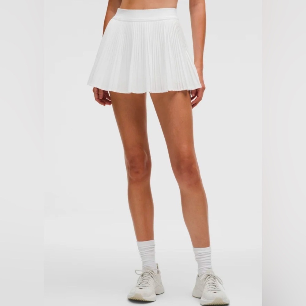 Lululemon Varsity High-Rise Pleated Tennis Skirt Size 12 Athletic